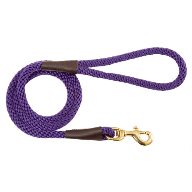 8. **Pet comb to remove loose hair**Mendota Purple Snap Leash 1/2 x 6 Ft