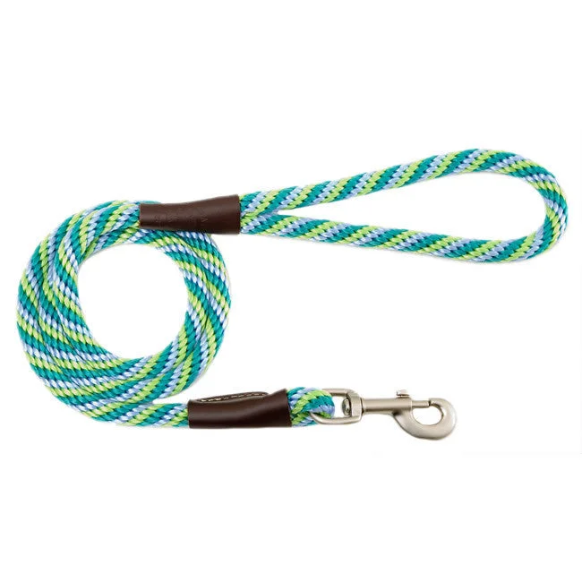 1. **Dog chest harness is anti-breakaway**Mendota Seafoam Snap Leash 3/8 x 4 Ft