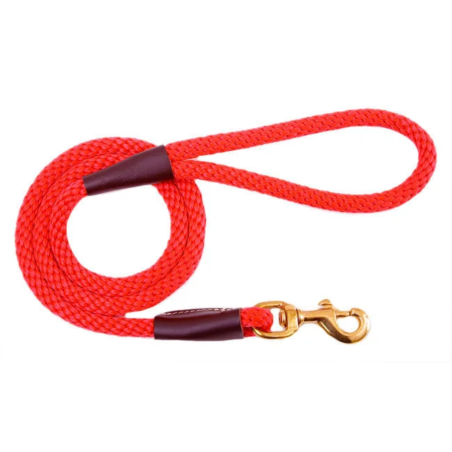 9. **Cat clothes cute model**Mendota Red Snap Leash 1/2 x 4 Ft