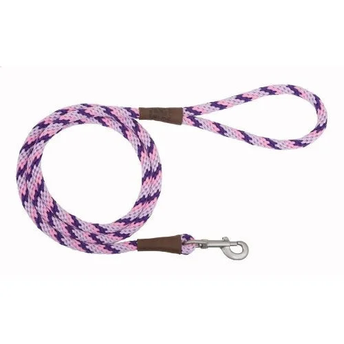 1. **Dog chest harness is anti-breakaway**Mendota Lilac Snap Leash 1/2 x 6 Ft