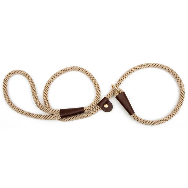 4. **Pet toys are bite-resistant and wear-resistant**Tan Large Mendota British Style Slip Lead 1/2 x 6 Ft