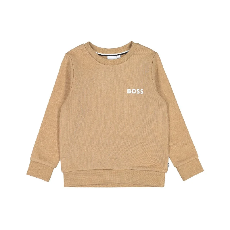 Hugo Boss Brown Mini Me Sweatshirt