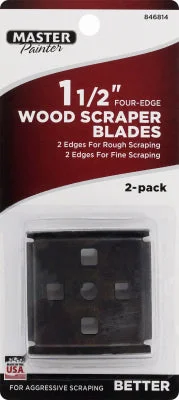 1-1/2 in. 4-Edge Scraper Blades - 2 PACK