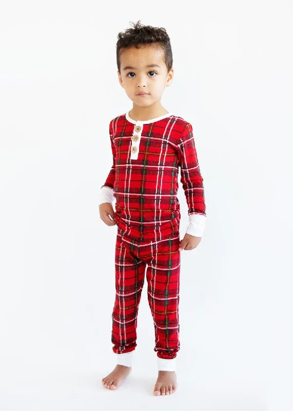 Dressed Like a Daydream Pajamas - Red Plaid - Final Sale