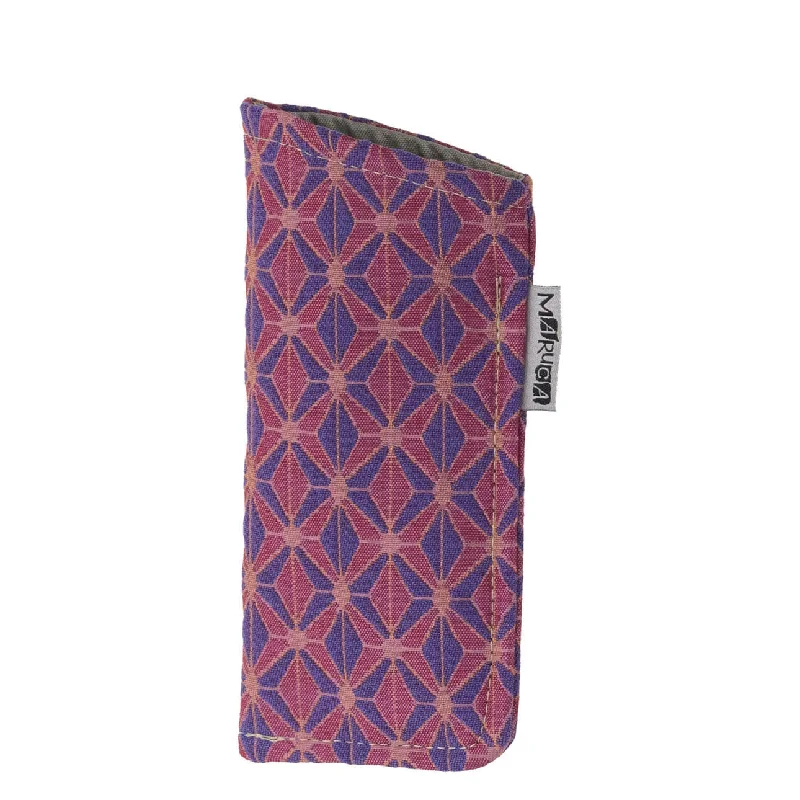 Eye Glass Case-Kumiko Royal Purple