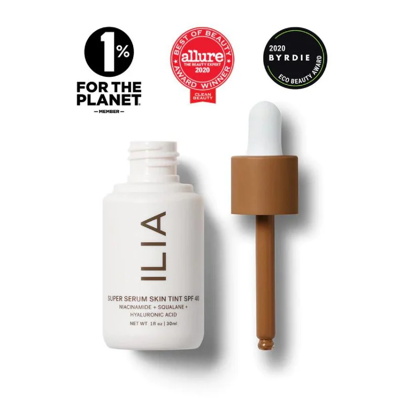 ILIA Super Serum Skin Tint SPF 40 in Honopu ST14.5 (1 fl oz) #10085085