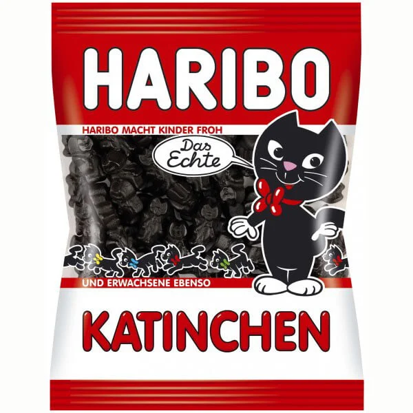 Haribo Liquorice Cats 175g