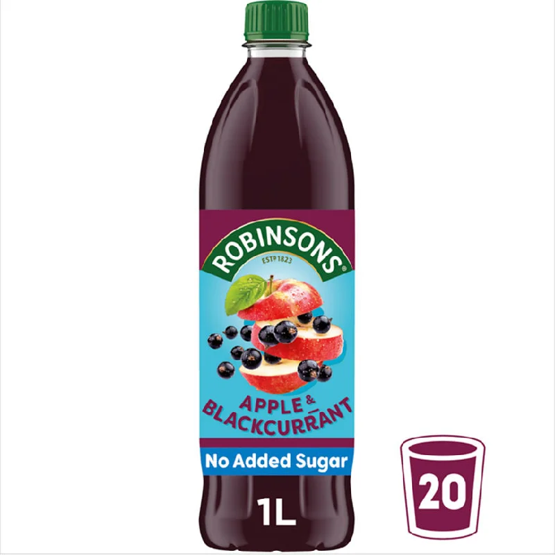 Robinsons Apple & Blackcurrant Squash No Added Sugar