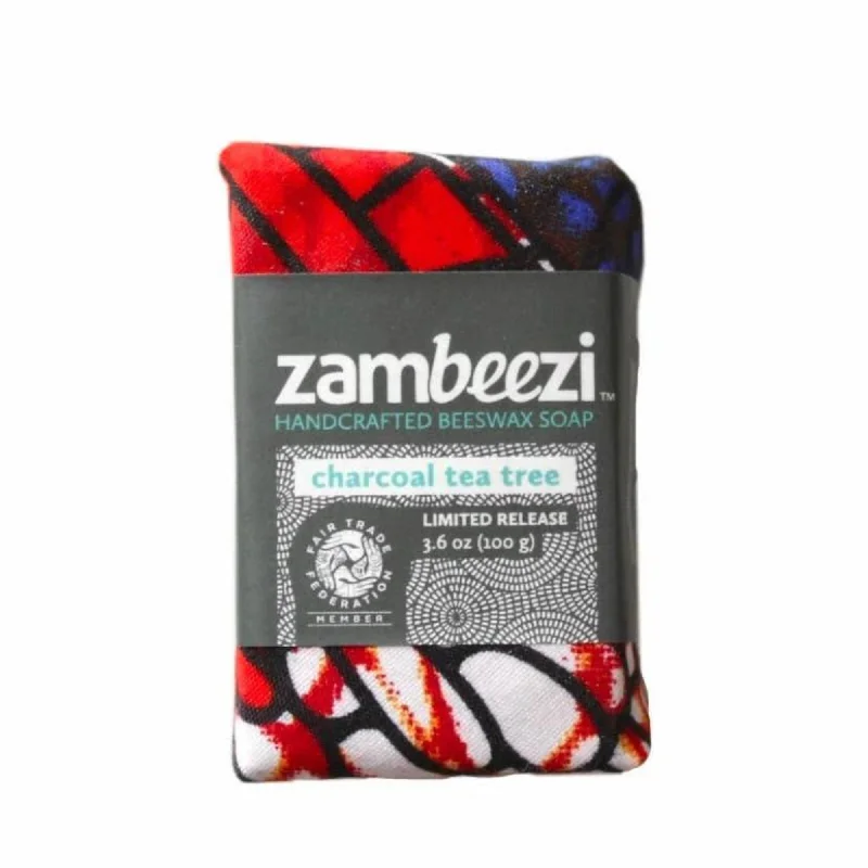 Zambeezi Charcoal Tea Tree Soap Bar (100 g) #10085987