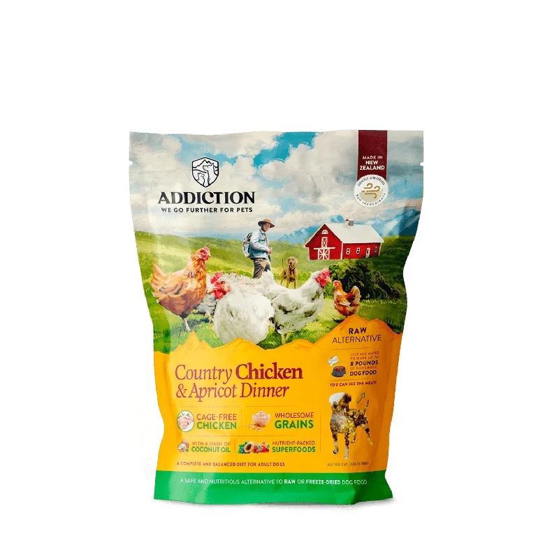 Country Chicken & Apricot Raw Alternative Dog Food