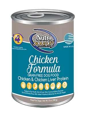 NutriSource Dog GF Chicken Can 13oz