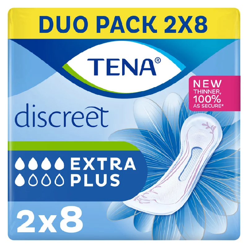 Tena Discreet Extra Plus Incontinence Pads