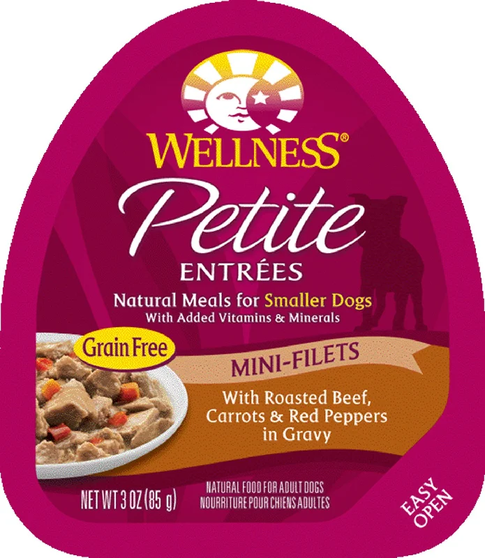 Wellness Dog Petite Entree Mini Filet Beef Grain Free 3oz