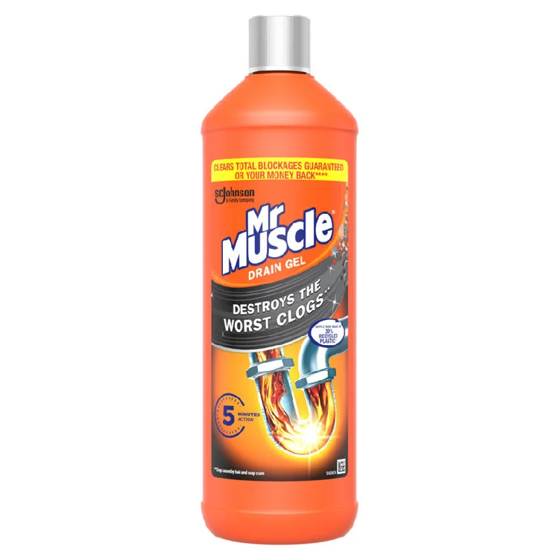 Mr Muscle Max Gel Drain Unblocker