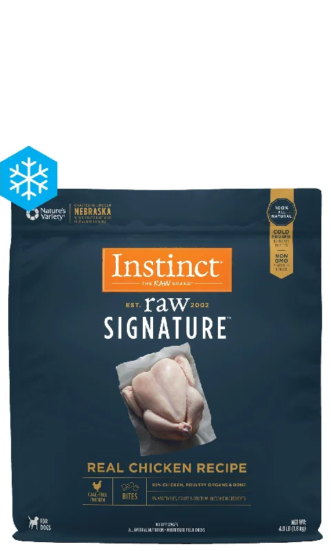 Instinct® Raw Signature™ Frozen Bites Real Chicken Recipe