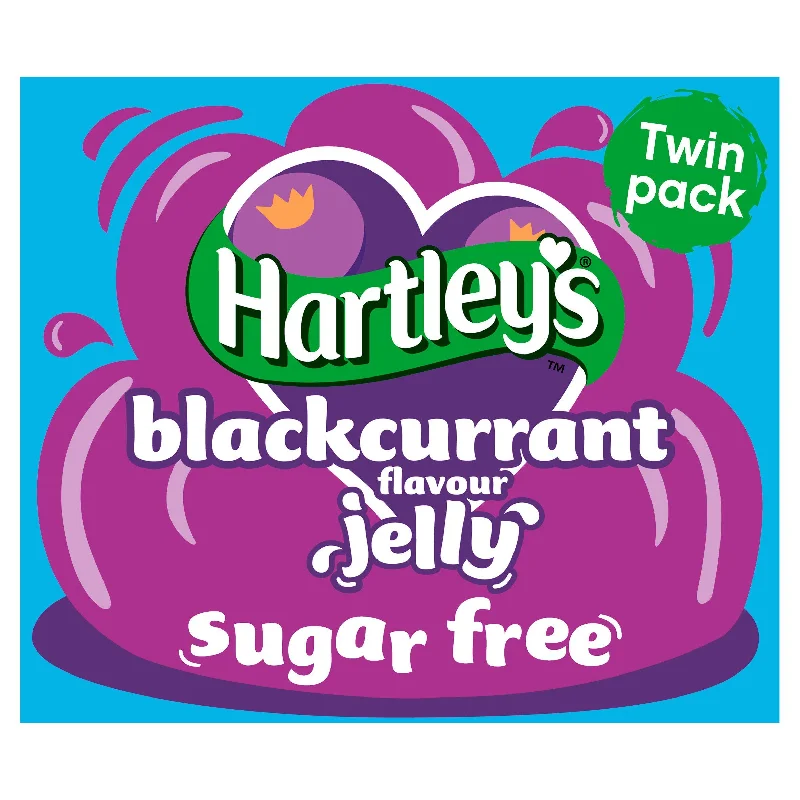 Hartley's Sugar Free Blackcurrant Jelly Twin Pack 23g