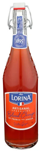 Lorina - Artisanal Sparkling Blood Orange Beverage, 25.4 Oz - Pack Of 12