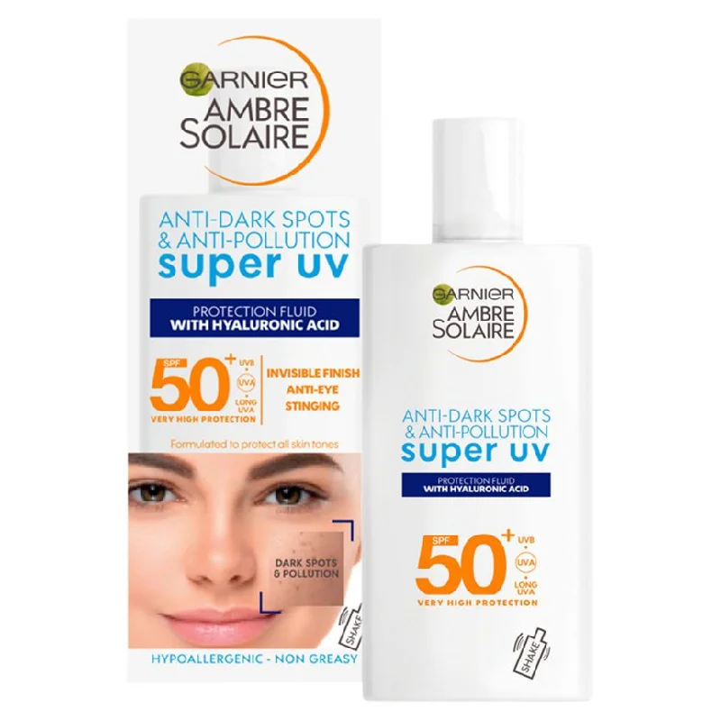 Ambre Solaire Ultra-Light Sensitive Face Fluid SPF50+