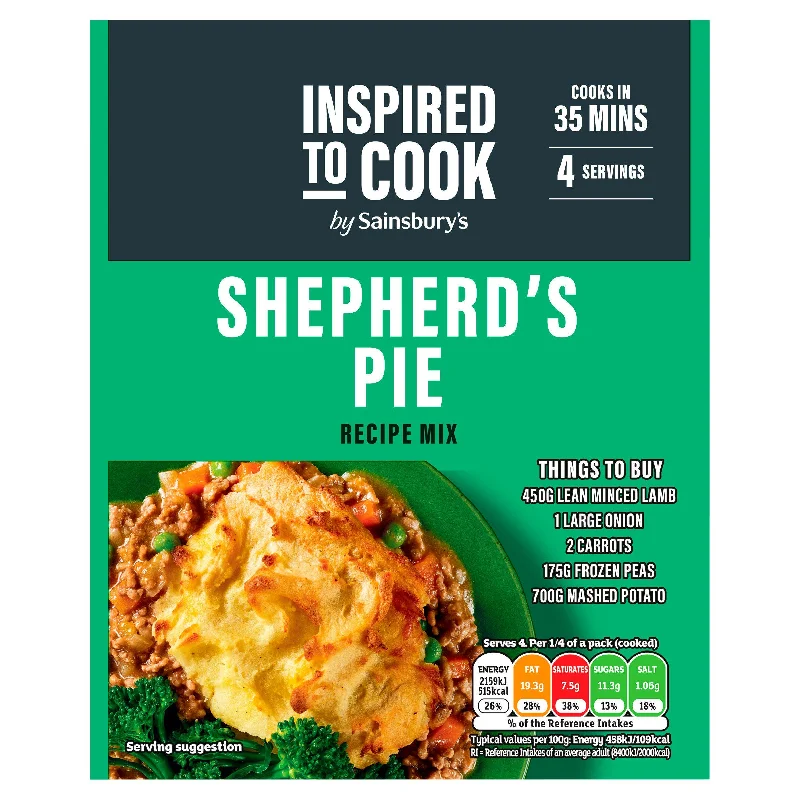 Sainsbury's Shepherd's Pie Recipe Mix, Inspired to Cook 50g