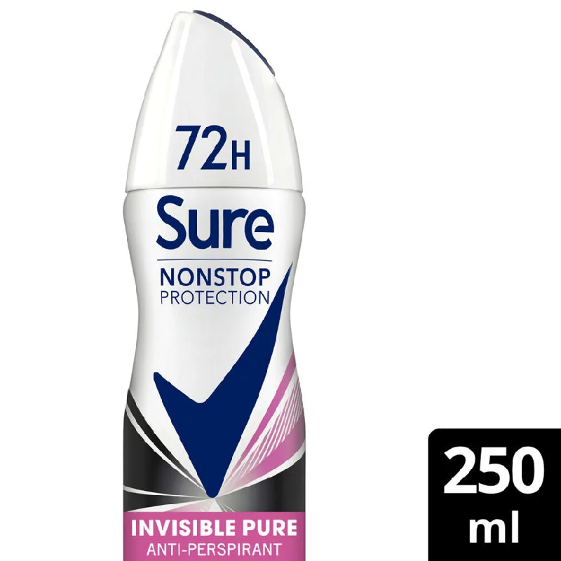 Sure Invisible Pure Nonstop Protection Anti-perspirant Deodorant Aerosol