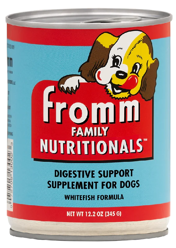 Family Nutritionals Whitefish Formula Digestive Support Supplement Wet Dog Food - 12.2 oz. Can