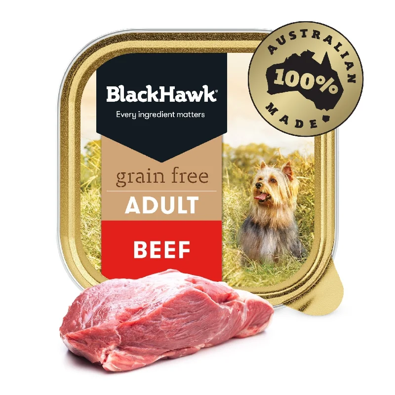 Black Hawk Grain Free Adult Beef Wet Dog Food