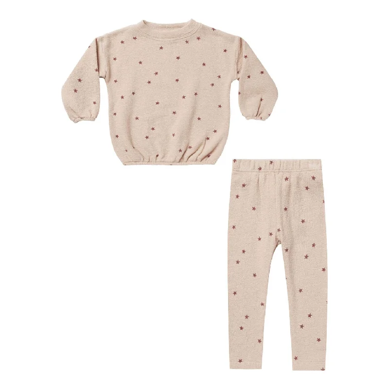 Rylee and Cru Stars Spongy Knit Set