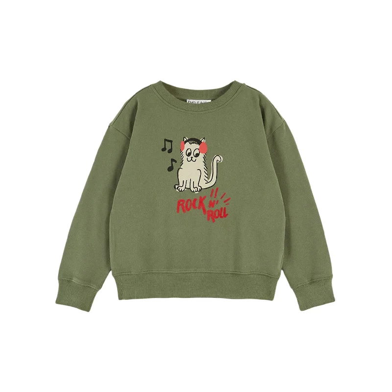 Emile et Ida Forest Cat Sweatshirt