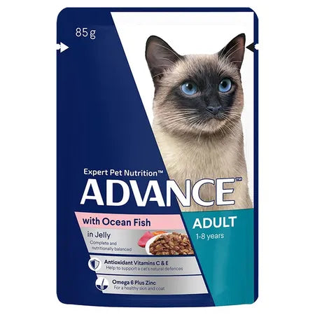    - Wholesale cat food prices  ADVANCE Adult Ocean Fish Pouches In Jelly Cat Food 12x85g