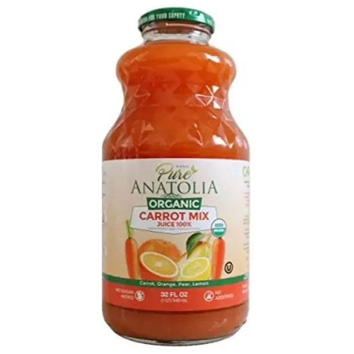 Pure Anatolia - Organic Carrot Juice Blend 32 Fo - Pack Of 6