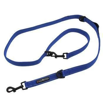 Doggie Design Blue 6 Way Leash