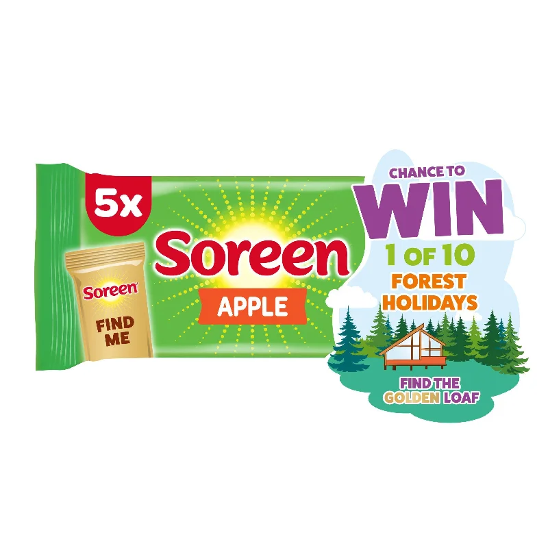 Soreen Apple Lunchbox Loaf Bars x5