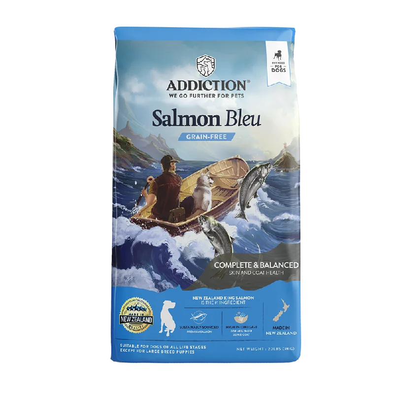 *DONATION TO LOVE THE VOICELESS* Addiction Dog Salmon Bleu 20lb