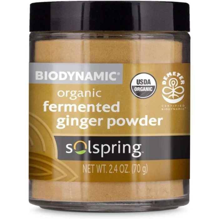 Solspring - Fermented Ginger Powder, 2.4 oz - Pack of 12