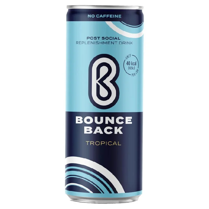 Bounce Back Post Social Replenishment Drink Tropical 250ml