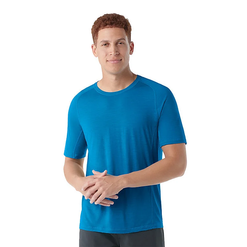 Men's Merino Short Sleeve Tee - Laguna Blue