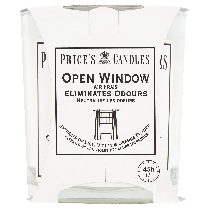 Price's Open Window Candle Jar