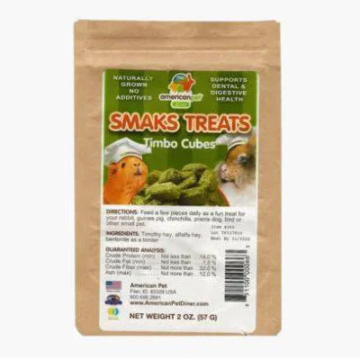 American Pet Diner Smaks Treats Timbo Cubes 57g