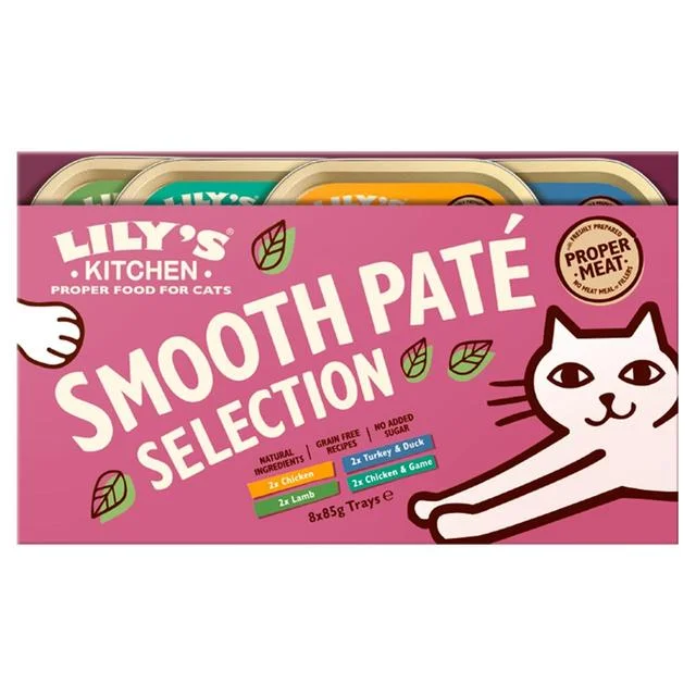 Lily's Kitchen Cat Pate Selection Multipack   8 x 85g