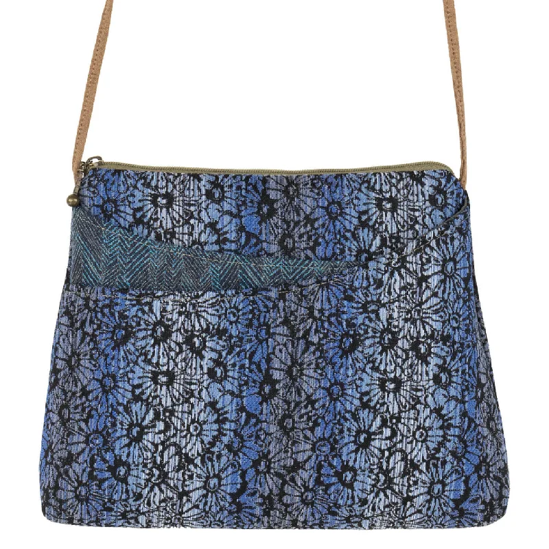 Sparrow Crossbody-Wildflower Blue