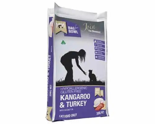 3. **Ingredient-Related**  Meals For Meows Kangaroo & Turkey Cat Food 2.5kg