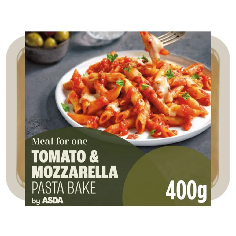 ASDA Meal For One Tomato & Mozzarella Pasta Bake 400g