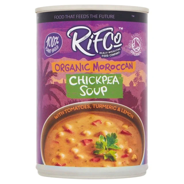 Rifco Organic Free From Moroccan Chickpea Soup   400g