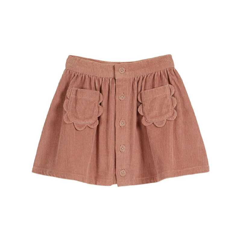 Emile et Ida Powder Flower Pocket Skirt