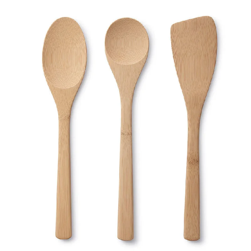 Bambu Bamboo Kitchen Utensils Basics - Set of 3