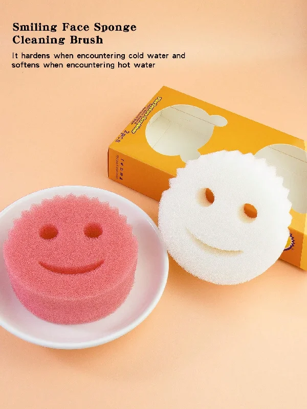 Dishwashing Sponge Kitchen Cleaning Tools Scrubbing Sponge Household Cleaning Dish Cloth High Density Sponge Wiping Cloth