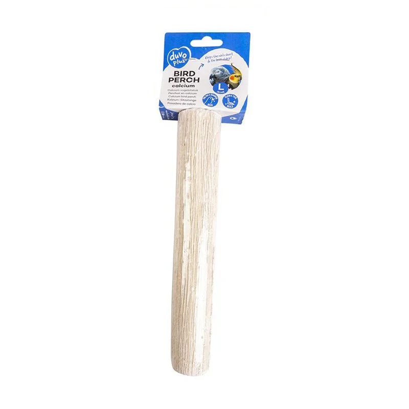 Duvo Plus Calcium Bird Perch White L 25cm x 4cm