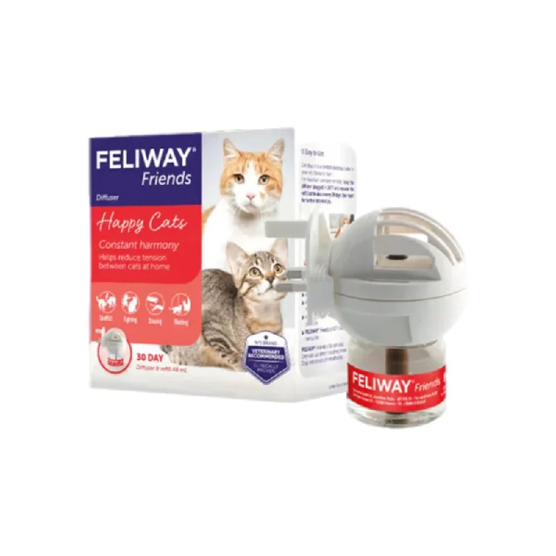 Feliway Friends 30 Day Starter Kit Plug-In Diffuser & Refill 48ml (EXPIRY END JAN 2025)