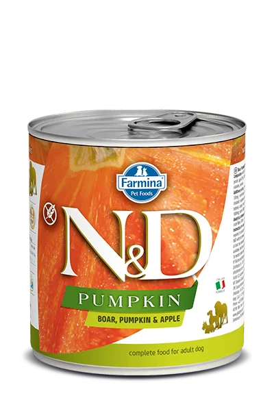 Farmina Dog Grain Free Can Boar/Apple/Pumpkin 10.05oz