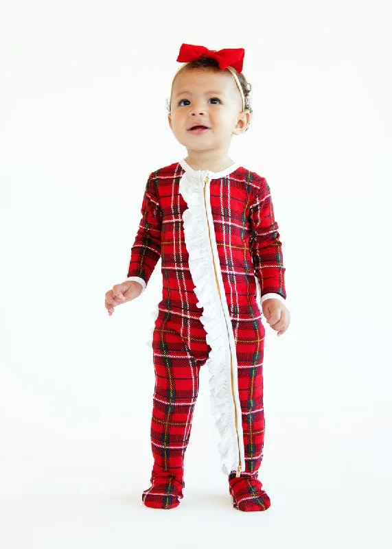 Little Fairytale Pajamas - Red Plaid - Final Sale